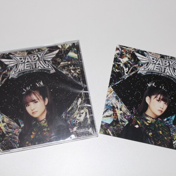 Babymetal Metal Forth CD & Signed Art Print Autographed Insert Card Sealed NEW - Picture 1 of 3